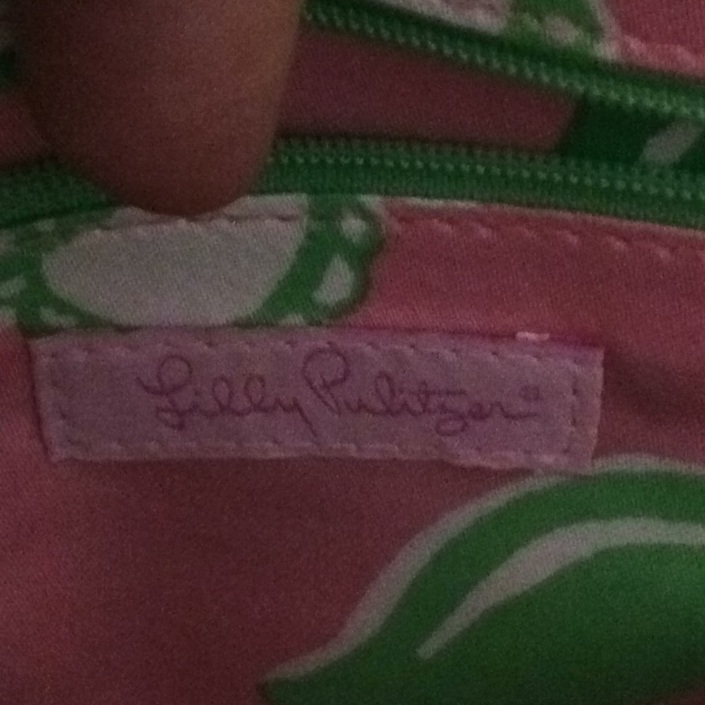 SOLD Lilly Pulitzer gold handbag clutch SOLD - Picture 5 of 5